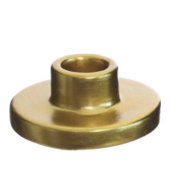 Kandelaar Circum goud 7x7x3cm