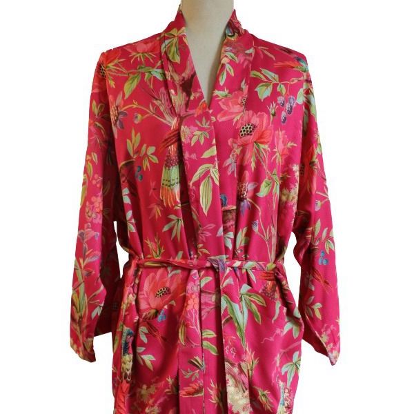 Kimono Royal Paradise magenta one-size