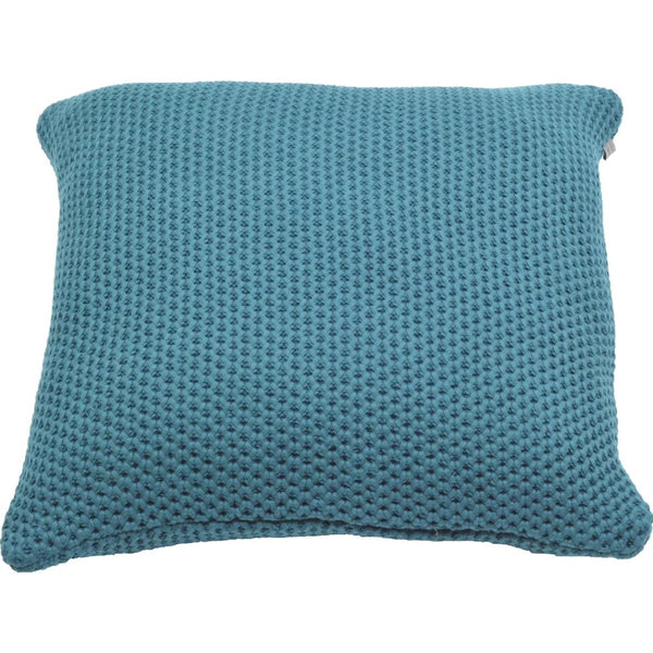 Kussen Honeybee teal 50x50cm