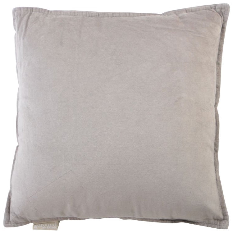 Kussen Incluso Fluweel taupe 45x45cm