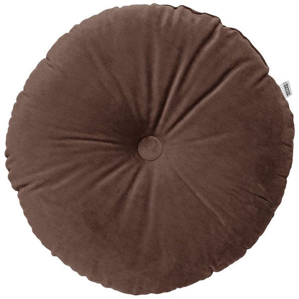 Kussen Olly chocolate martini rond 40x40cm