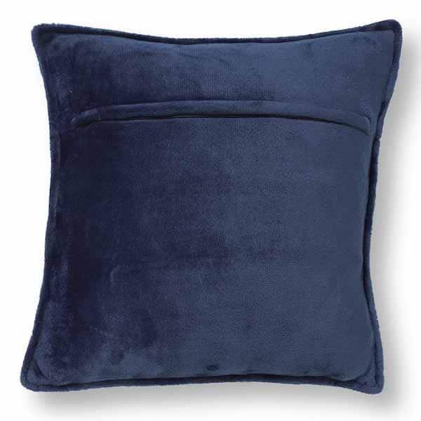 Kussen Cilly insignia blue 45x45cm achterkant