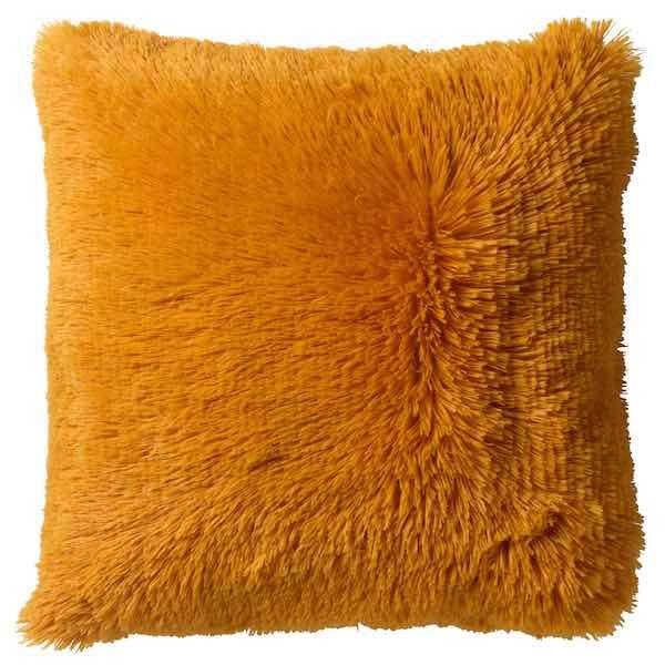 Kussen Fluffy golden glow 45x45cm