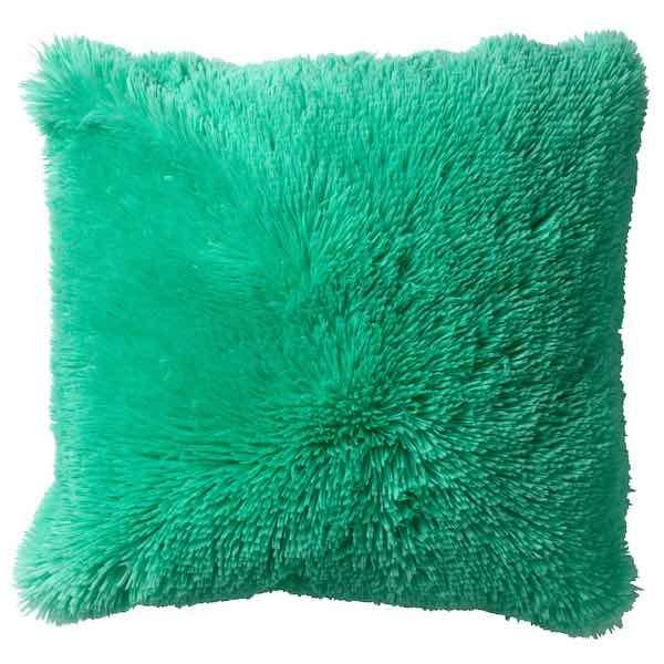 Kussen Fluffy mint 45x45cm