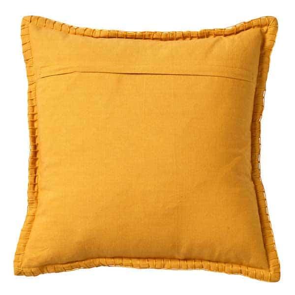 Kussen Rebel golden glow 45x45cm achterkant