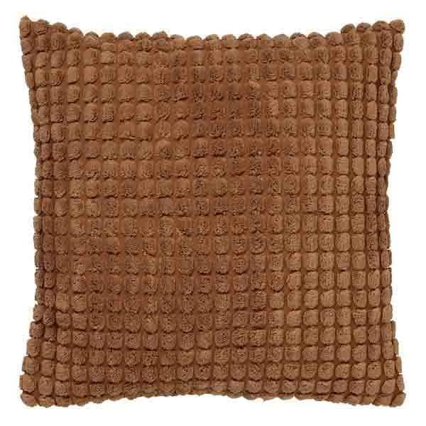 Kussen Rome tobacco brown 45x45cm